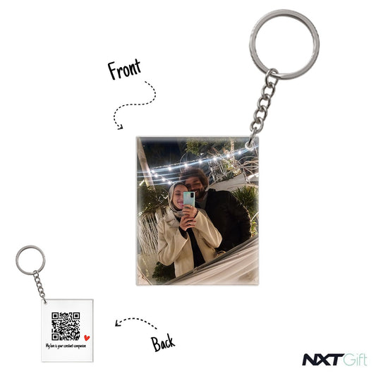 Memories Qr Code - KeyChain for your partner